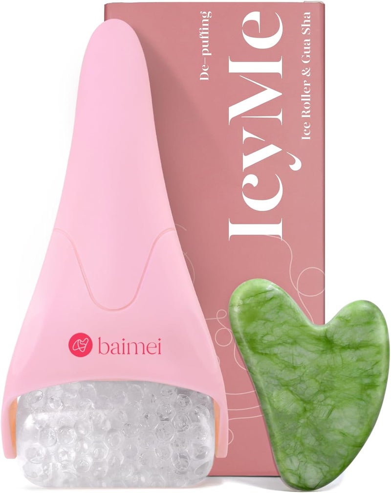 BAIMEI Ice Roller and Gua Sha Facial Tools - Image 1
